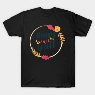 Happy Fall Yall T-Shirt